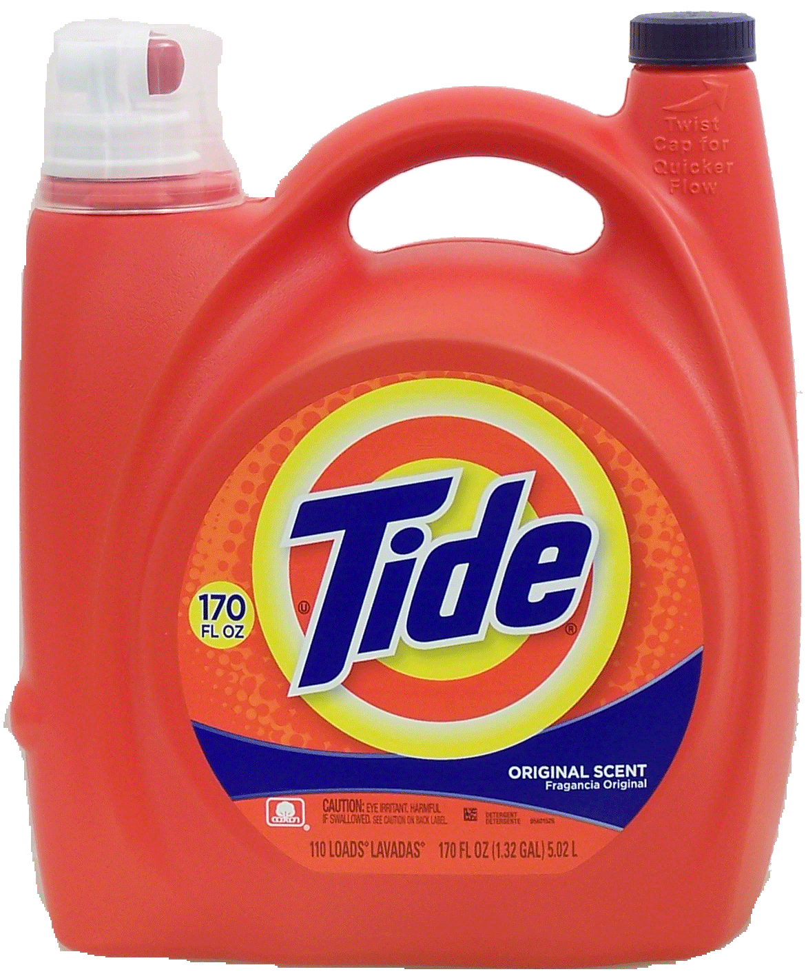 Tide  original scent liquid laundery detergent, 110 loads Full-Size Picture